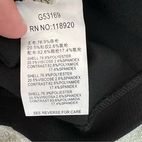 FRNCH Classic Black Knee Length Sheath Dress Back Mesh Size S NWT - Picture 5 of 7